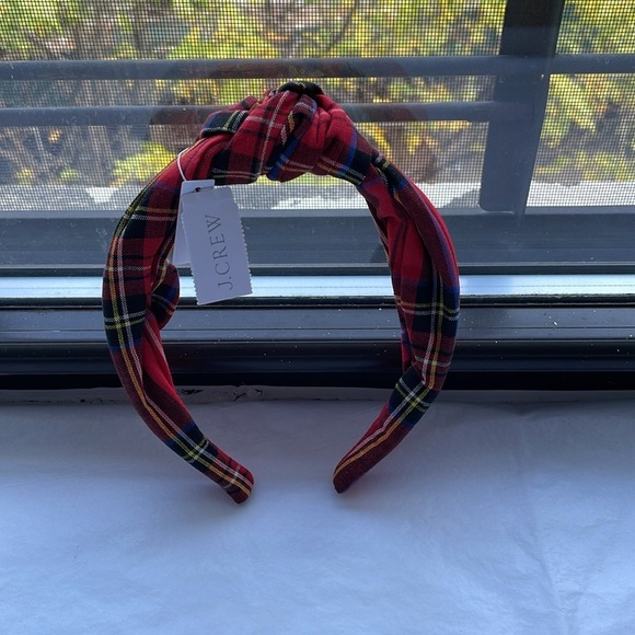 ❤️NWT J. Crew Holiday Tartan Headband…A Preppy Holiday Essential🎄 - Picture 4 of 4